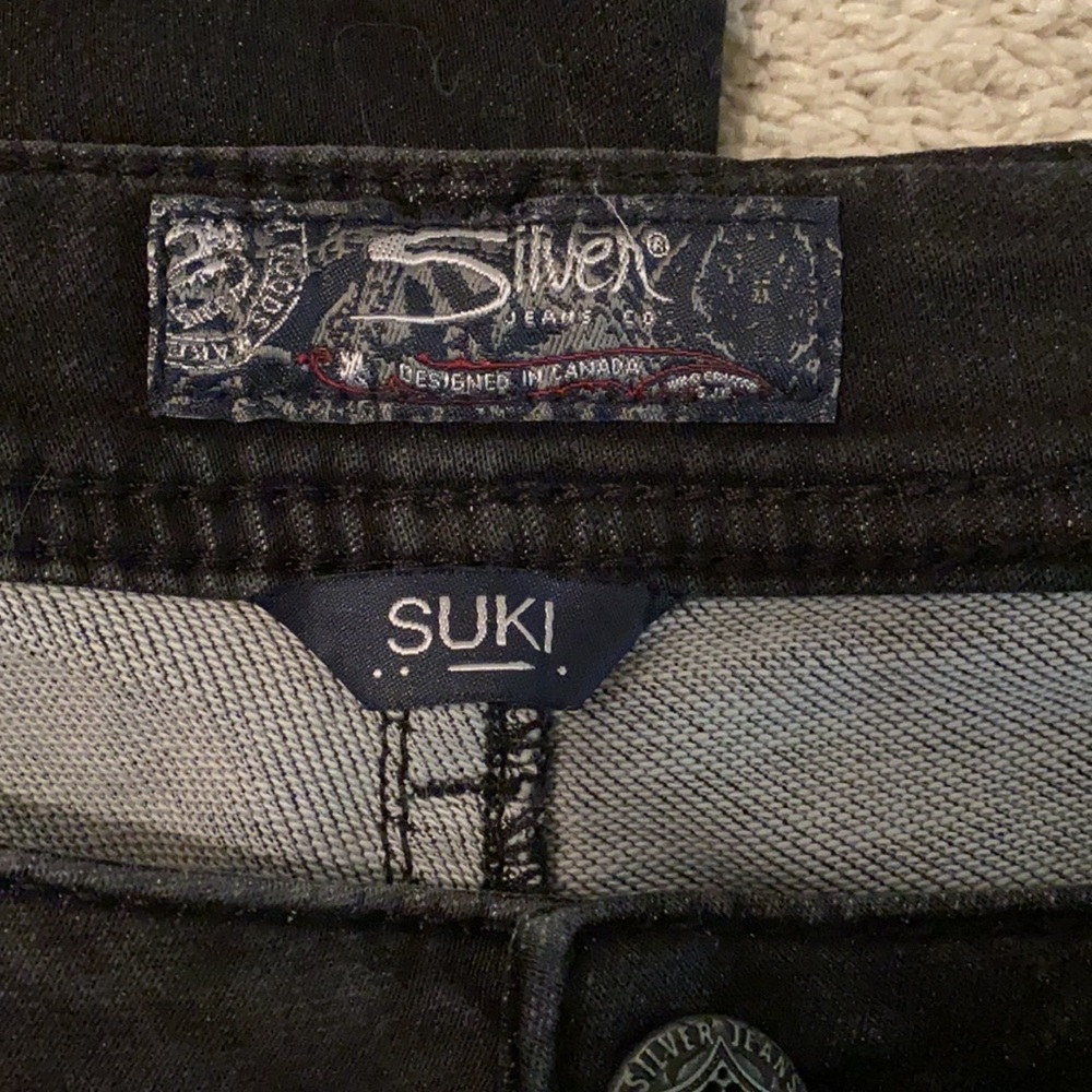 Silver Jeans Black 34 x 31 - Picture 4 of 6